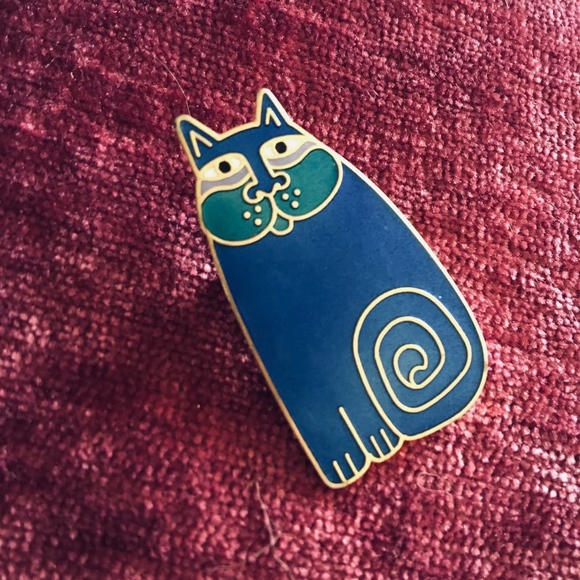 Laurel Burch Jewelry - Laurel Burch "Olivia" Cat Pin